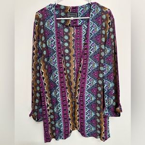 Vintage Requirements Bohemian One Button Long Sleeves in Size Small